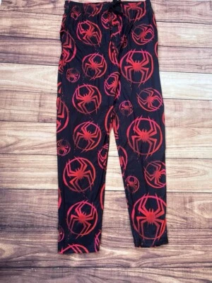 Marvel Spider-Man Across The Spider-Verse Logo Soft Pajama Lounge Pants M - Image 1 of 4