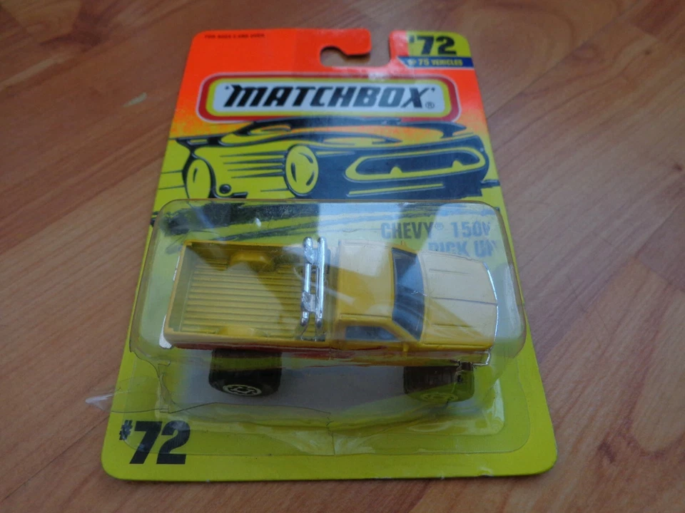 VINTAGE MATCHBOX #72 CHEVY 1500 PICK UP DIECAST MODEL BOXED - Image 1 of 1