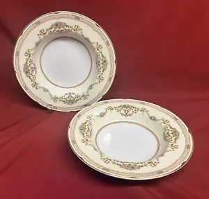 Noritake Berwick (2) 8 ciotole per zuppa con cerchio da 1/8" 5043 - Foto 1 di 3