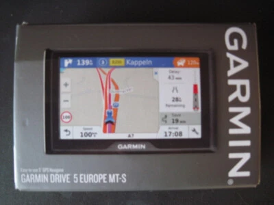 Navi Garmin Drive 5 Europe MT-S Aktualisiert und Generalüberholt mit OV - Bild 1 von 4
