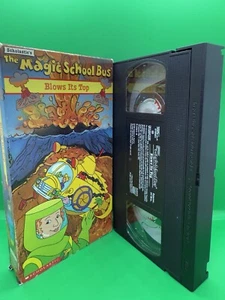 The Magic School Bus - Blows Its Top (VHS, 1996) Scholastic Video Cassette Tape - Picture 1 of 2