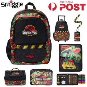 Dinosaur Pack Backpack Rucksack School Book Bag Lunch Box Bag Wallet Stationery - Picture 1 of 21