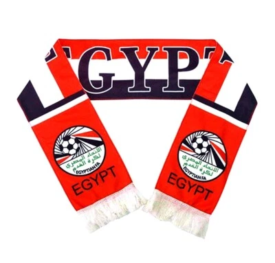 Egypt National Team Soccer Scarf - Egyptian Football Polar Fleece Kit Gift NEW - Image 1 of 3