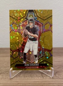2024 Mosaik - KIRK COUSINS #8 No Huddle GOLD Disco SSP #/10 - MINT Falcons - Bild 1 von 3