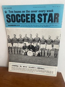 FUSSBALLSTAR 24.06.61 UVE SEELER HAMBURG & ROMA Teamfotos US Sommerliga - Bild 1 von 4