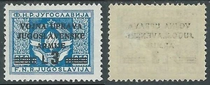 1947 OCC. JUGOSLAWIEN SLOWENISCHE KÜSTE 3 LIRE AUF 0,50 D ABZIEHBILD MH * - RA10-4 - Bild 1 von 1