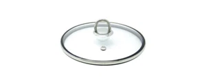 ELO Stainless Steel Kitchen Induction Cookware Lid with Silicone Rim 9.4" - Picture 1 of 1