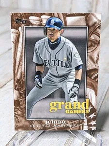 2024 Topps Grand Gamers #GOG-25 Ichiro Suzuki Seattle Mariners - Picture 1 of 2