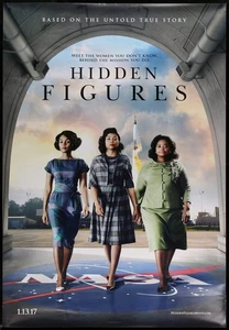 Original HIDDEN FIGURES 48x70 Bus Shelter Poster HENSON Monae SPENCER Costner - Bild 1 von 1