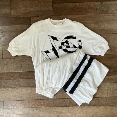 80s VTG Sze S/M Pierre Lamonte Sissies Womens 2PC Set Top & Skirt USA Made #8916 - Image 1 of 4