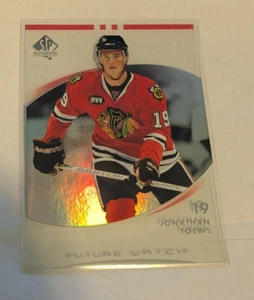 2022-23 SP Authentic Future Watch Acetate Retro Jonathan Toews RC Chicago - Picture 1 of 2