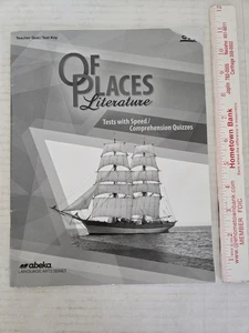 Abeka Of Places Literature Speed/ Comprehension Selection Quizzes Key FREE SHIPP - Bild 1 von 3