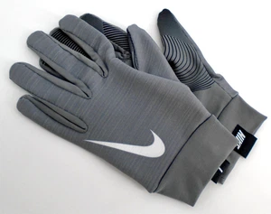 Nike Base Layer Gloves Adult Men's Large LT Smoke Grey/White - Picture 1 of 7