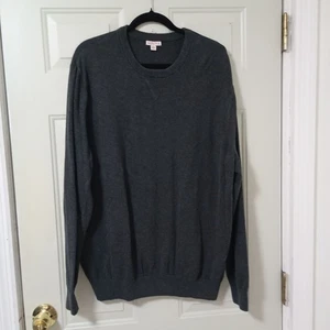 Merona Mens Size XXL Gray 100% Cotton Sweater - Picture 1 of 10
