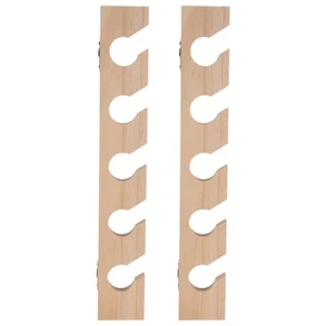 Vertical Hat Racks for Wall Wooden Baseball Caps Organizer Wall Mount for6957 - Picture 1 of 7