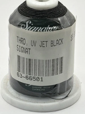 Signature Sunstop UV Tex 70 Thread Black 350 Yards - Image 1 of 2