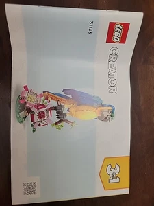 Lego 31136 Creator Exotic Parrot Building Toy Set Ages 7+ 253 Pieces No Box - Picture 1 of 6