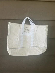 Vintage Bell System Lineman Canvas Tote Bag Clean - Picture 1 of 11