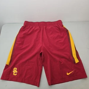 Nike Team USC Trojans Burgundy Basketball Shorts Herren M - Bild 1 von 13