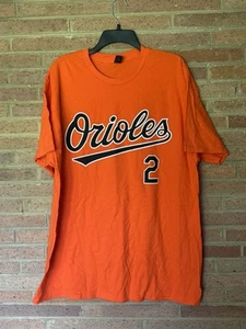Gunner Henderson Jersey T-shirt Baltimore Orioles MLB Men’s Size XL Orange - Picture 1 of 4