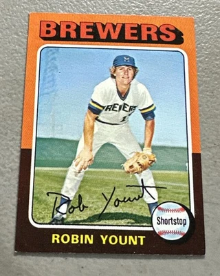 1975 Topps - Robin Yount #223 (RC) - Image 1 of 4
