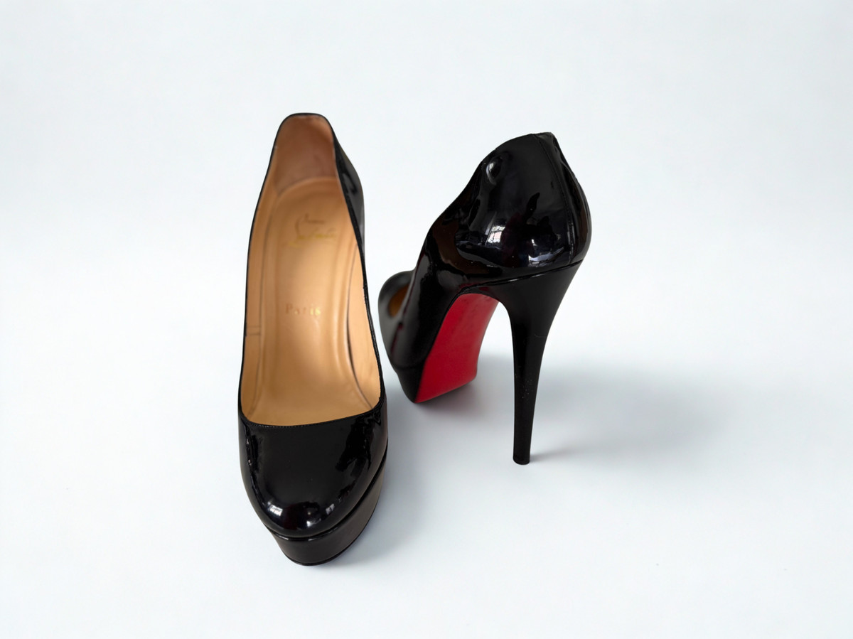 クリスチャンルブタン♡BIANCA BLACK 39 Christian Louboutin Women's Christian Louboutin Bianca Heels