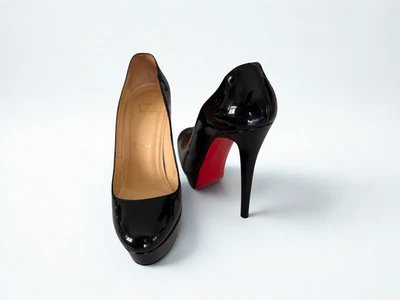 Christian Louboutin Bianca Black pumps 37.5 - Image 1 of 4