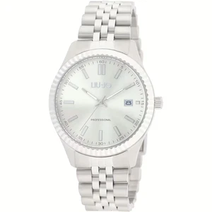 LIU JO INTEREST  SILVER   OROLOGIO UOMO  SOLO TEMPO TLJ2420   NUOVO - Foto 1 di 2