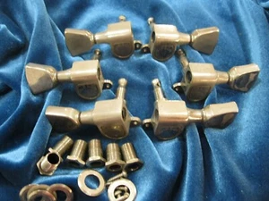 1970's-80's GIBSON Schaller Nickel Plated Tuners - Picture 1 of 10
