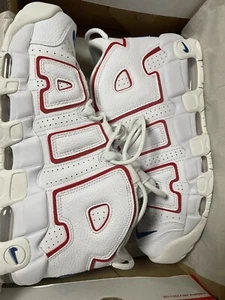 Nike Uptempo Air Max 96 Weiß Rot Blau 44,5 10,5 Basketball Special Limited Schuh - Bild 1 von 9