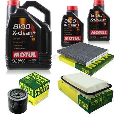 MOTUL 7 L 5W-30 MOTOR-ÖL+MANN-FILTER für Toyota Corolla ZZE12_ NDE12_ ZDE12_ 2.0 - Bild 1 von 4
