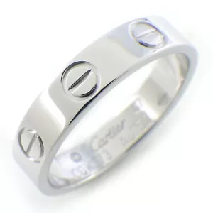 Cartier Ring Love kleines Modell SM B4085147 Ehering Vis 750WG #47 US4 - Bild 1 von 6