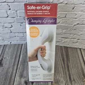 NEW Changing Lifestyles Safe-er-Grip Bathtub & Shower Handle Safety Model 40524 - Picture 1 of 11