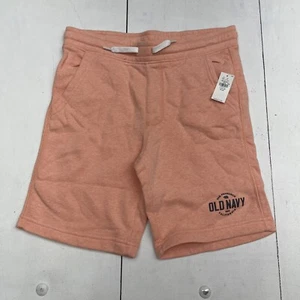 Old Navy Apricot Logo Sweat Shorts Youth Boys Size Large New - Picture 1 of 8