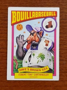 Bouillabaseball ALF 1987 Topps Card Vintage DAVES BROWN SOX #21B - Picture 1 of 2