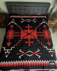 Pendleton Indian Blanket Storm Pattern Series Babbitt Brothers Wool LE #551/1000 - Picture 1 of 7