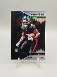2023 Panini Black Bijan Robinson #180 💥- Atlanta Falcons - Picture 1 of 2