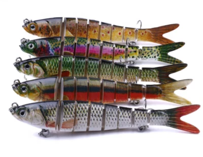 Wobbler Kunstköder Raubfischköder Jerkbait Hard Bait Hecht Zander Wels Angeln  - Bild 1 von 4