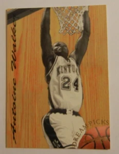 1997 ARTICOLO ORIGINALE BASKET ANTOINE WALKER DREAM PICKS #BK4 BOSTON - Foto 1 di 6