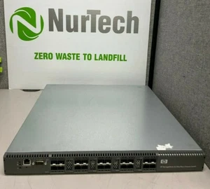 HP StorageWorks 8/20q Fibre Channel Switch AK242-63002 465714-002 - Picture 1 of 7