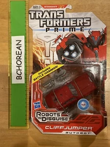 Transformers Prime Robots In Disguise Deluxe Autobot Cliffjumper Figure New - Picture 1 of 2