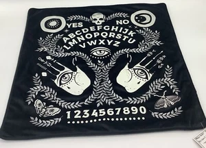 Funda de almohada Thro Halloween Ouija Board Quiromistry Fortune 20”X20” Brilla en la oscuridad - Imagen 1 de 8
