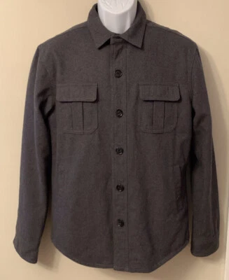 21 Hombres An American Brand Chaqueta Mezcla Lana Camisa Talla Pequeña Foto 1 de 4