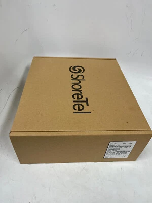 BRAND NEW ShoreTel ShorePhone IP 230 3-Line IP Telephone - Black - Image 1 of 4