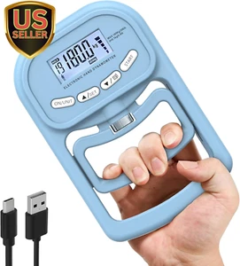 396Lbs / 180Kg Grip Strength Trainer, Rechargeable Electronic Hand Dynamometer, - Picture 1 of 8