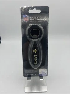 The Sports Vault NFL New Orleans Saints Musical Talking Bottle Opener NEW - Picture 1 of 4