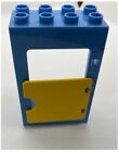 LEGO DUPLO - Blue and Yellow Half Door - Preloved and in great condition