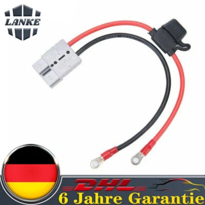 MARKENLOS 10 AWG 50 Ampere für Anderson-Stecker-Verlängerungskabel Lade Anschluss Kabel