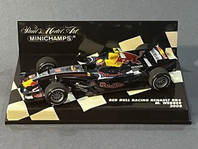 minichamps 1/43 f1 2008 Red Bull RB4 Mark Webber - Image 1 of 4