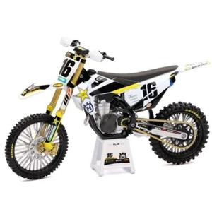 Zach Osborne Rockstar Husqvarna 450 Die-Cast Motocross MX Toy Model bike 1:12 - Picture 1 of 3